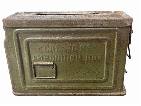 ww2 us metal boxes|ww2 ammo identification.